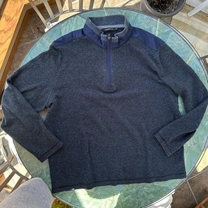 Men’s size XL Bugatchi Sweater Quarter Zip